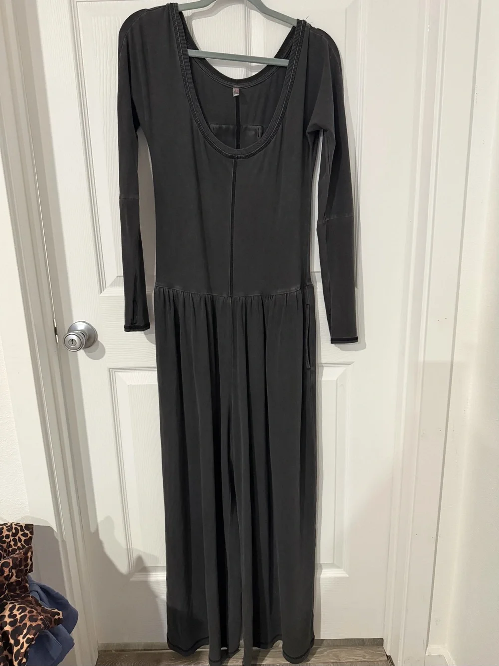 Free People Movement Hot Shot Long Sleeve Jumpsuit
